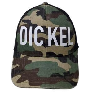 George Dickel Trucker Hat Green Black Camouflage Snapback OS Tennessee Whisky
